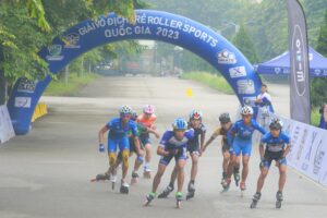 Gần 450 VĐV tham gia Giải vô địch trẻ Roller Sports Quốc gia năm 2023