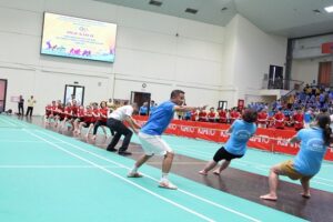 Khai mạc Hội khỏe công nhân, viên chức, lao động, lực lượng vũ trang và sinh viên quận Cầu Giấy năm 2023