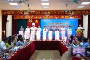 Huyện Thường Tín khởi công xây dựng vườn hoa Nguyễn Du: Góp phần nâng cao đời sống văn hóa tinh thần cho người dân