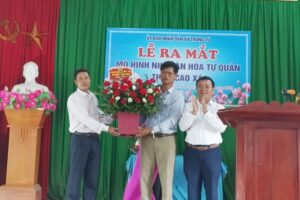 Xã Trung Tú ra mắt 2 Nhà văn hóa tự quản