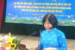 Mô hình điểm “Làng quê an toàn cho phụ nữ và trẻ em” ở Mê Linh