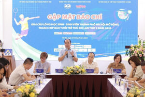 Giải cầu lông học sinh, sinh viên thành phố Hà Nội năm 2023