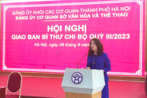 Hội nghị giao ban Bí thư Chi bộ quý III năm 2023