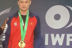 Lại Gia Thành giành 3 Huy chương vàng cử tạ thế giới