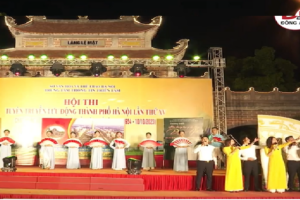 Huyện Đông Anh: Giải Nhì Hội thi Tuyên truyền lưu động thành phố Hà Nội lần thứ XV