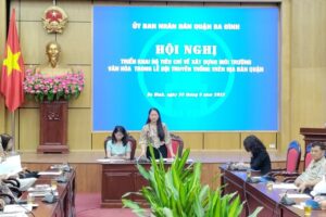 Quận Ba Đình triển khai Bộ tiêu chí về xây dựng môi trường văn hóa trong lễ hội truyền thống