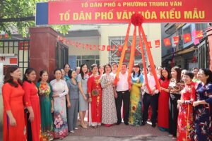 Quận Nam Từ Liêm ra mắt mô hình điểm Tổ dân phố văn hóa kiểu mẫu