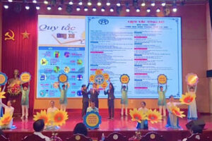 Mê Linh tổ chức Hội thi tuyên truyền viên giỏi trong vận động thực hiện Quy tắc ứng xử nơi công cộng năm 2023
