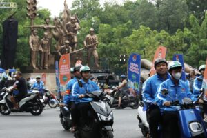 Quận Hai Bà Trưng tuyên truyền về văn hóa ứng xử và nâng  cao ý thức sử dụng phương tiện công cộng trong học sinh, sinh viên