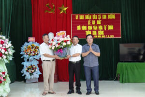 Xã Kim Đường ra mắt 2 Nhà Văn hóa tự quản