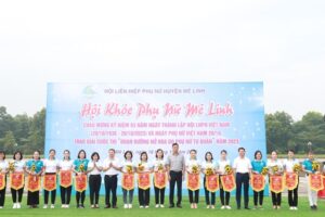 Hội khỏe Phụ nữ Mê Linh năm 2023