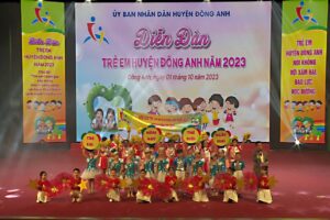 Huyện Đông Anh:  300 học sinh tham dự Diễn đàn trẻ em năm 2023