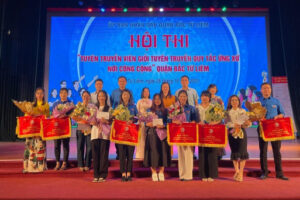 Hội thi Tuyên truyền viên giỏi tuyên truyền Quy tắc ứng xử nơi công cộng quận Bắc Từ Liêm năm 2023