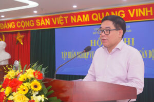Hội nghị tập huấn về công tác tổ chức cán bộ năm 2023