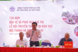 Tọa đàm “Bảo vệ và phát huy giá trị lễ hội truyền thống tại khu vực nội thành Hà Nội hiện nay”