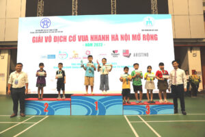 Giải cờ vua nhanh Hà Nội mở rộng năm 2023 thành công tốt đẹp
