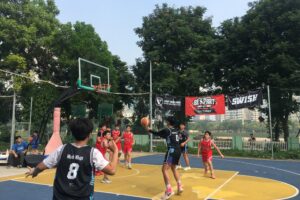 Gần 400 học sinh quận Thanh Xuân tham dự Giải bóng rổ
