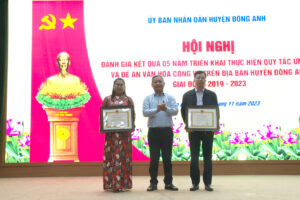 Phong trào thi đua thực hiện Quy tắc ứng xử trên địa bàn huyện Đông Anh đã đạt được nhiều kết quả tốt đẹp