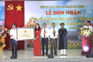 Đình Nam An (Ba Vì) đón nhận Bằng xếp hạng di tích lịch sử – nghệ thuật cấp Thành phố