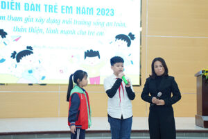 Đống Đa tổ chức Diễn đàn trẻ em năm 2023