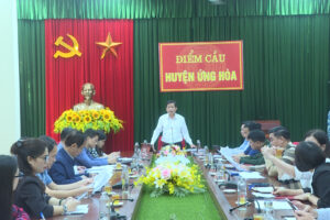 Huyện Ứng Hòa: 139 làng, 5 tổ dân phố đề nghị công nhận danh hiệu văn hóa năm 2023