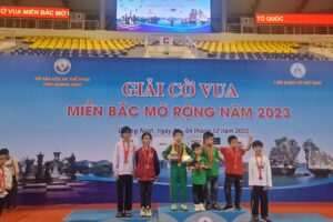 Thị xã Sơn Tây giành nhiều Huy chương tại Giải Cờ Vua miền Bắc  mở rộng năm 2023