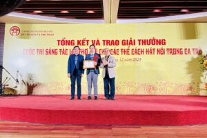 Tổng kết và trao giải thưởng Cuộc thi sáng tác lời thơ mới cho các thể cách Hát nói trong Ca trù trên địa bàn thành phố Hà Nội năm 2023   