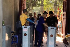 Hiệu quả triển khai vé điện tử tại di tích Văn Miếu – Quốc Tử Giám