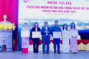 Huyện Ứng Hòa triển khai nhiệm vụ Văn hóa, Thông tin và Thể thao năm 2024
