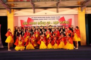 Quận Thanh Xuân giành giải Nhì  Liên hoan hợp xướng học sinh phổ thông Hà Nội