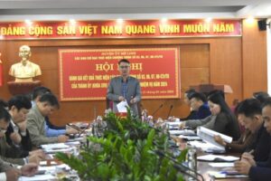 Mê Linh có tỷ lệ thôn, tổ dân phố có nhà văn hoá đạt 98%