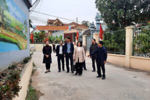 Đan Phượng hoàn thành kiểm tra chấm điểm cuộc thi “Giữ gìn thôn, tổ dân phố sáng, xanh, sạch, đẹp, an toàn, thông minh” quý IV năm 2023