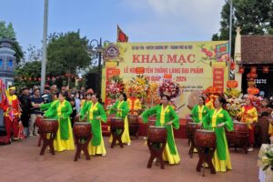 Khai mạc Lễ hội truyền thống làng Đại Phẩm, xã Đại Yên, huyện Chương Mỹ