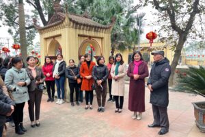 Huyện Thanh Trì ra mắt mô hình “Khu di tích văn chỉ làng khoa bảng, đình Nguyệt Áng kiểu mẫu”