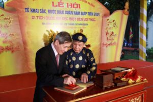 Quận Ba Đình: Tổ chức Lễ hội truyền thống “Tế khai sắc- Rước khai xuân” năm Giáp Thìn 2024