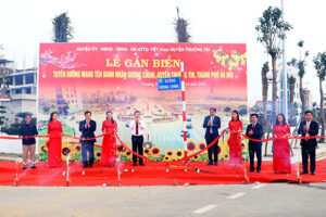 Huyện Thường Tín: Gắn biển tên đường danh nhân Dương Chính, Từ Giấy