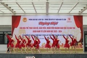 Ngày hội văn hóa – thể thao cán bộ, giáo viên, nhân viên ngành giáo dục và đào tạo quận Nam Từ Liêm năm học 2023 – 2024