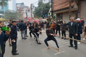 Phường Mễ Trì: Thi đấu thể thao chào mừng kỷ niệm 10 năm thành lập quận Nam Từ Liêm