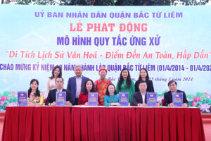 Quận Bắc Từ Liêm phát động mô hình Quy tắc ứng xử “Di tích lịch sử văn hóa – Điểm đến an toàn, hấp dẫn”