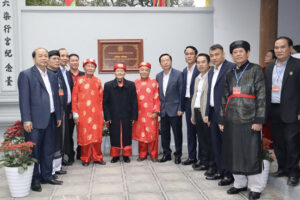 Quận Nam Từ Liêm gắn biển công trình tu bổ, tôn tạo đình Hòe Thị