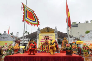 Khai hội truyền thống làng Trường Lâm, phường Việt Hưng, quận Long Biên
