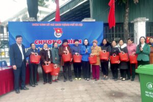 Khởi động mô hình “Chợ dân sinh giảm thiểu rác thải nhựa” tại huyện Thanh Trì