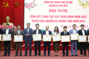 Mỹ Đức tổng kết công tác xây dựng Đảng năm 2023
