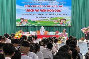 Quận Hà Đông: Nói chuyện chuyên đề “Sách và Văn hóa đọc”