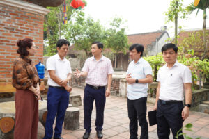 Thạch Thất khảo sát một số điểm di tích lịch sử trên địa bàn huyện
