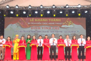 Khánh thành công trình tu bổ, tôn tạo Đình Vĩnh Phệ và tổ chức lễ hội truyền thống Đình, Chùa Nả