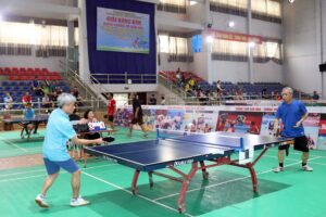 Gần 150 vận động viên tham gia Giải Bóng bàn huyện Chương Mỹ năm 2024