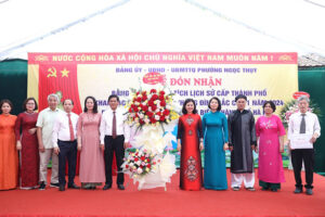 Đình Bắc Cầu 1, phường Ngọc Thuỵ, quận Long Biên đón nhận Bằng xếp hạng di tích lịch sử cấp thành phố