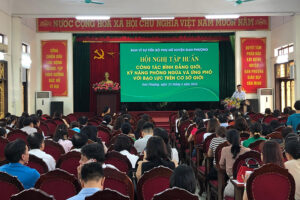 Đan Phượng tập huấn nghiệp vụ về công tác bình đẳng giới năm 2024