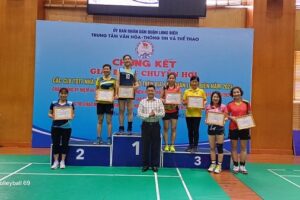 Chung kết Giải Bóng chuyền hơi các CLB Thể dục thể thao Nhà văn hóa Tổ dân phố trên địa bàn quận Long Biên